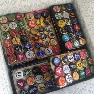 Bottle Cap Wallet and Clutch